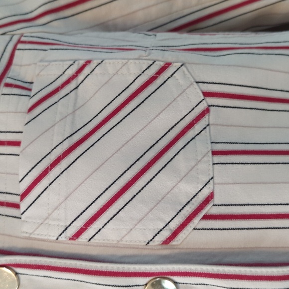 Chico's Striped Bi-Stretch Jacket - Picture 9 of 16